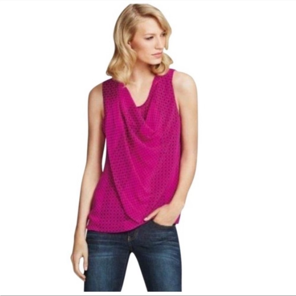 CAbi Brilliant Sleeveless Top - Size Medium